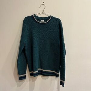 J. Crew Crewneck Waffle-Knit Sweater